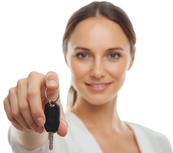 mulher-chave-carro